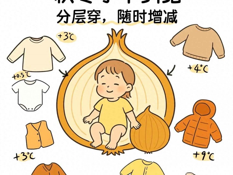 婴儿初秋穿衣搭配全攻略：宝妈必藏的四季指南，轻松解决穿多穿少难题