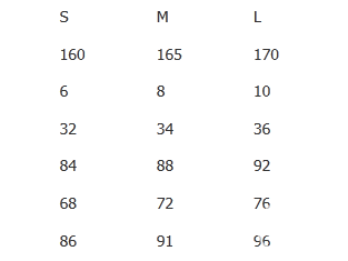 体重125斤穿衣尺码全攻略 告别选码纠结