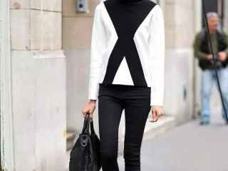 一脚蹬配裤子全攻略 穿出慵懒时髦范儿