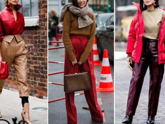 红色穿搭宝典 这些配色让你惊艳全场