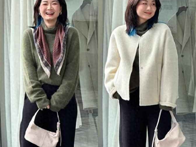 胯宽腰细女生穿搭指南：155cm微胖女生必学！3个显高秘诀，第2个绝了