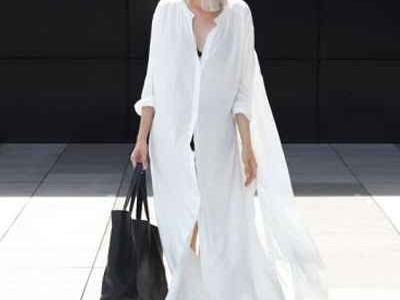 白色长裙鞋履搭配图鉴：从仙气到地气只差一双鞋的距离