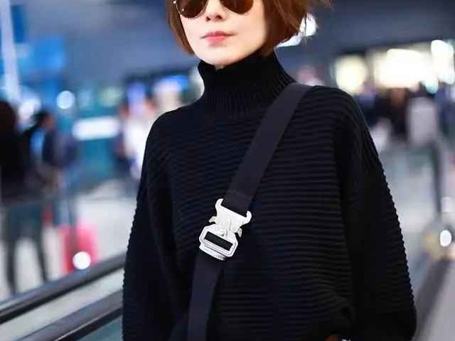 波波头穿搭灵感：陈鲁豫基础款搭配术，轻松穿出高级感